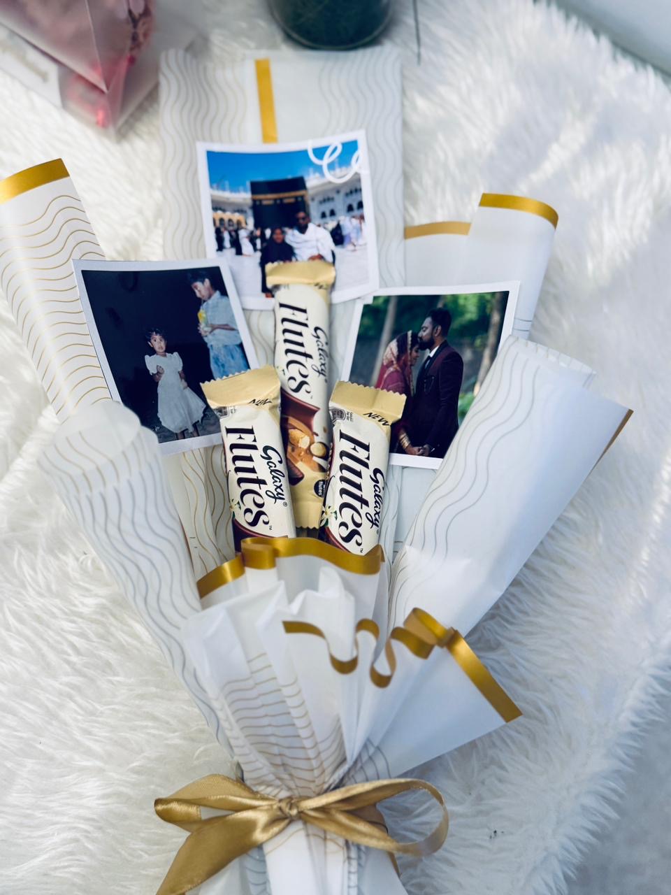Polaroid Photo Bouquet